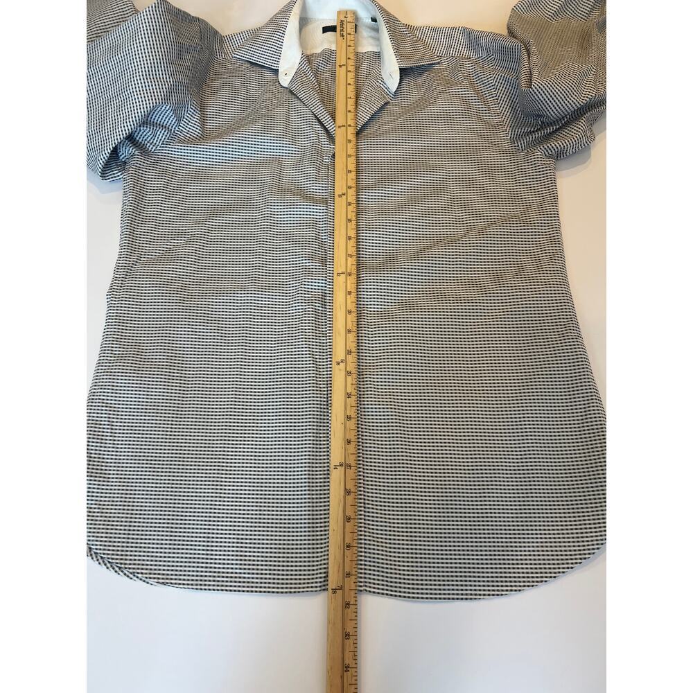 Ted Baker London Archive French
Cuff Stripe Cotton Long Sleeve Black White - Picture 7 of 14